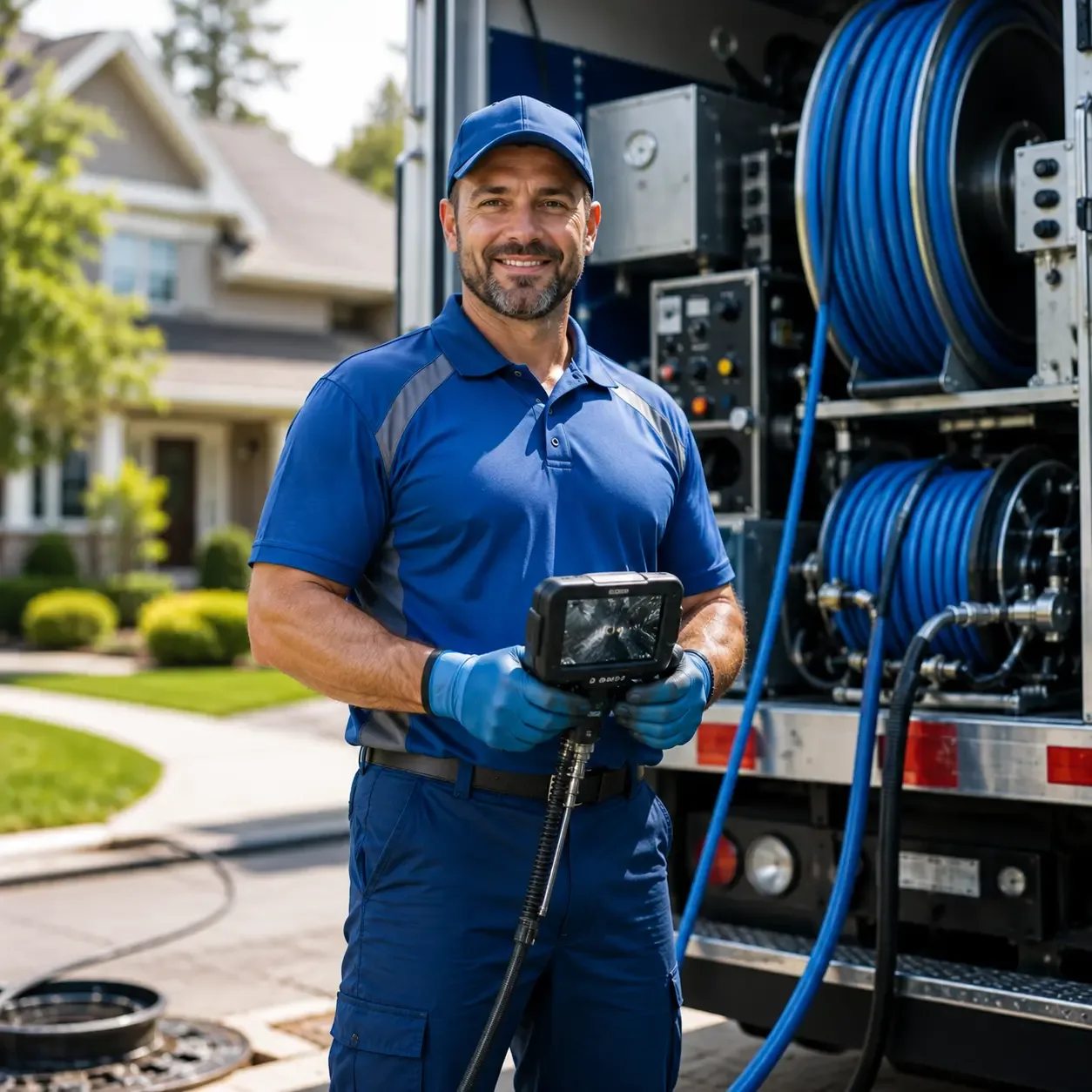Local outdoor drain cleaning specialists in Bluford, IL